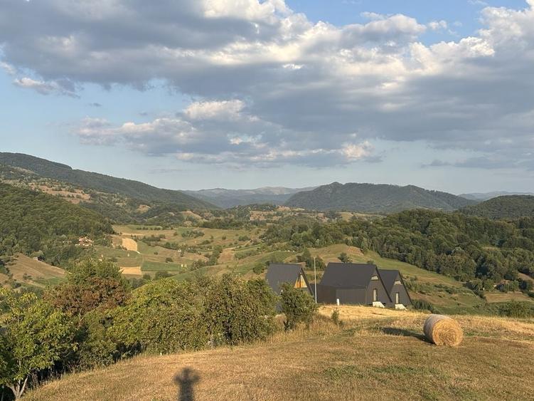 Vand teren intravilan construibil cu panorama deosebita - 2453 mp Rosia - 5