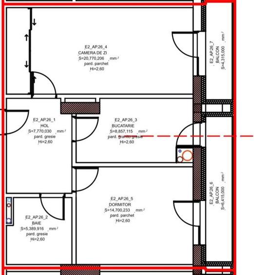 Apartament cu 2 camere decomandat în Tudor
