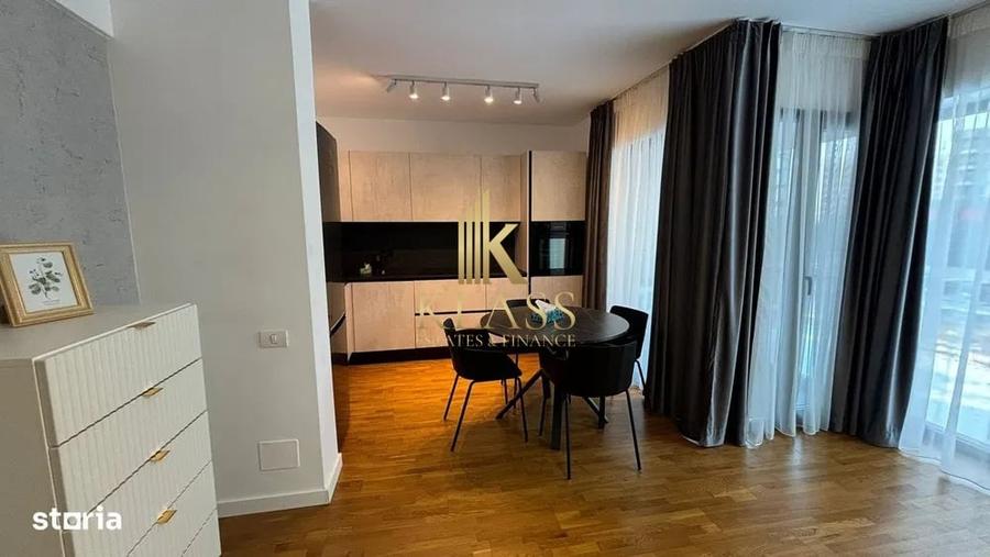 Apartament cu 2 camere decomandat, mobilat în Băneasa