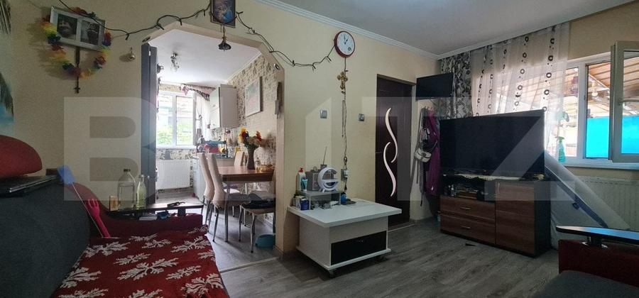 Casă individuală cu 3 camere cu Canalizare în Dâmbul Rotund