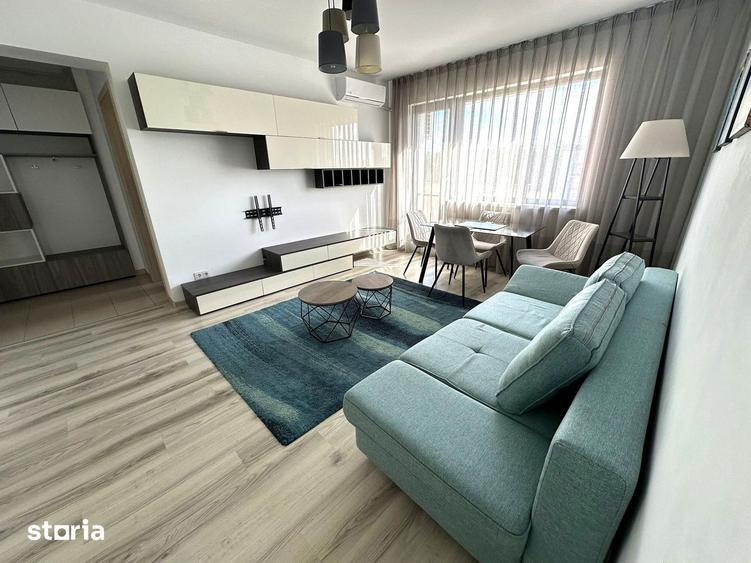 Apartament cu 2 camere, mobilat în Băneasa