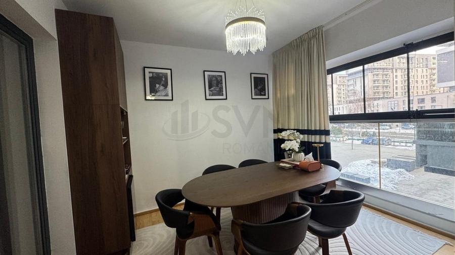 Apartament cu 4 camere semidecomandat, mobilat în Barbu Văcărescu