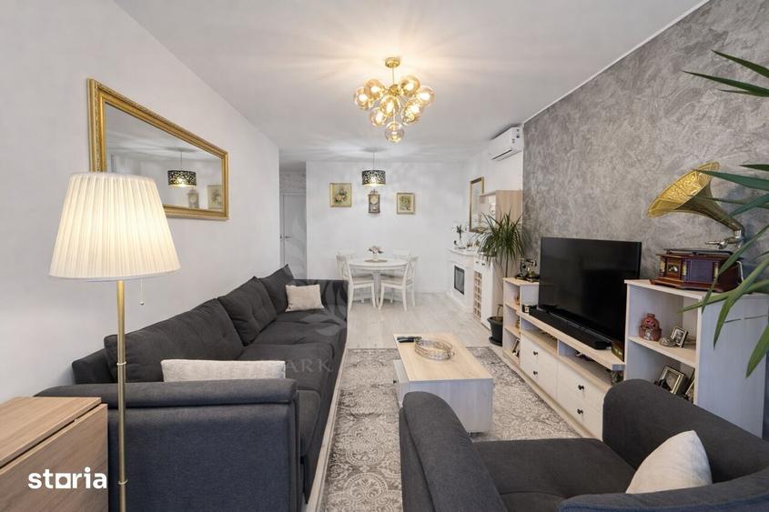 Apartament cu 3 camere decomandat, mobilat în Vest