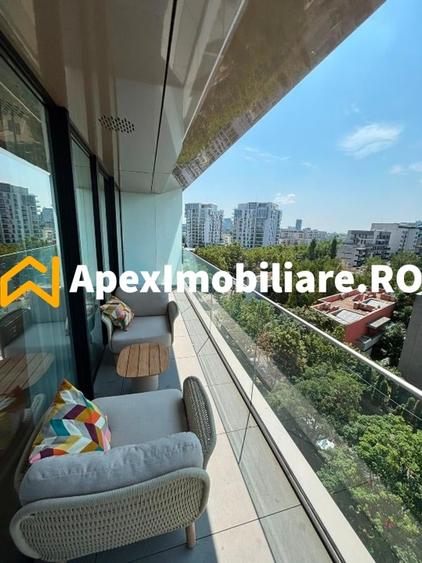 Apartament cu 2 camere decomandat, mobilat în Herăstrău