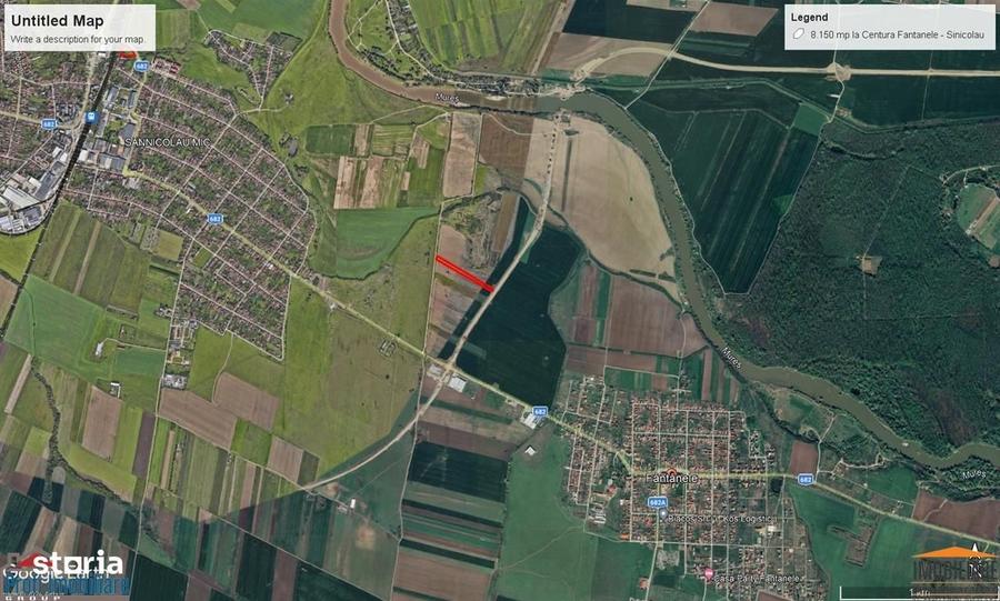 Teren 8100mp langa noua Centura Vladimirescu-Sinicolau si Fantanele - 3
