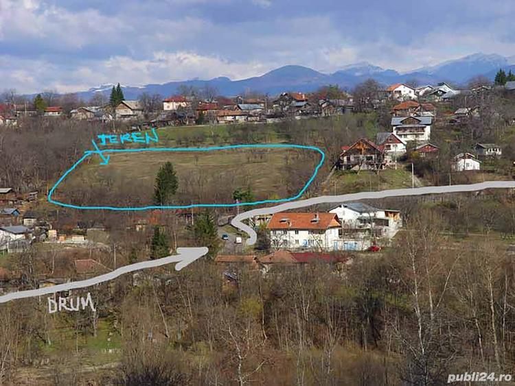 Teren de 10000 mp, în Cornu