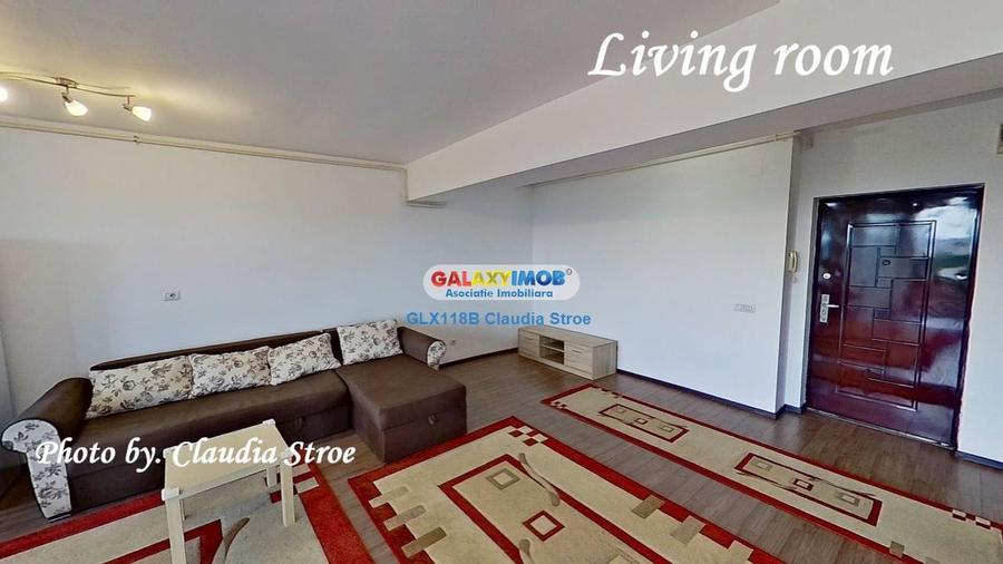 Apartament cu 2 camere semidecomandat, mobilat în Brâncoveanu