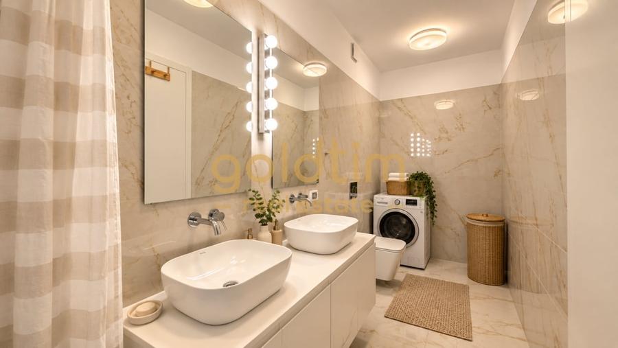 Apartament cu 2 camere decomandat, mobilat în Herăstrău