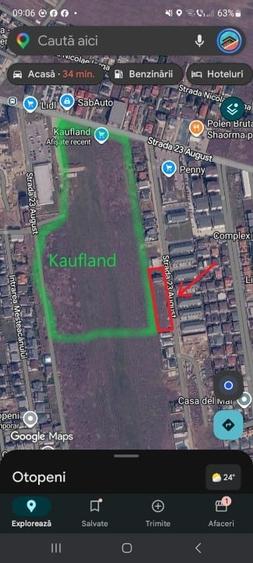 Teren Construcții intravilan de 3000 mp, în Central