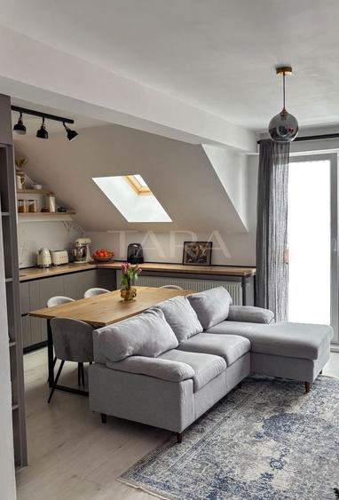 Apartament cu 3 camere decomandat, mobilat în Baciu