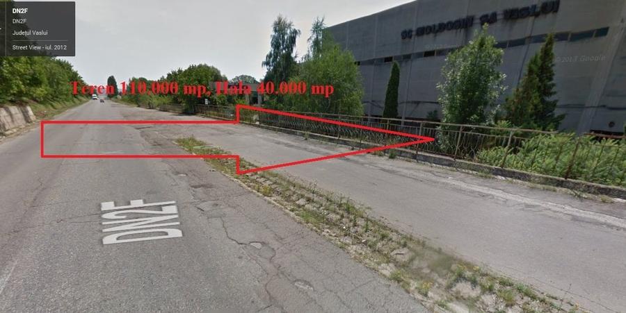 Spațiu industrial, de 40,000 mp, în Exterior Nord