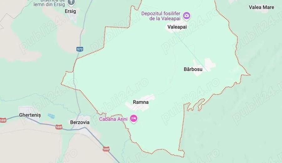 Teren de 930000 mp, în Ramna