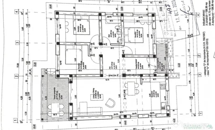 Casă cu 4 camere cu Teren 450 Mp în Central