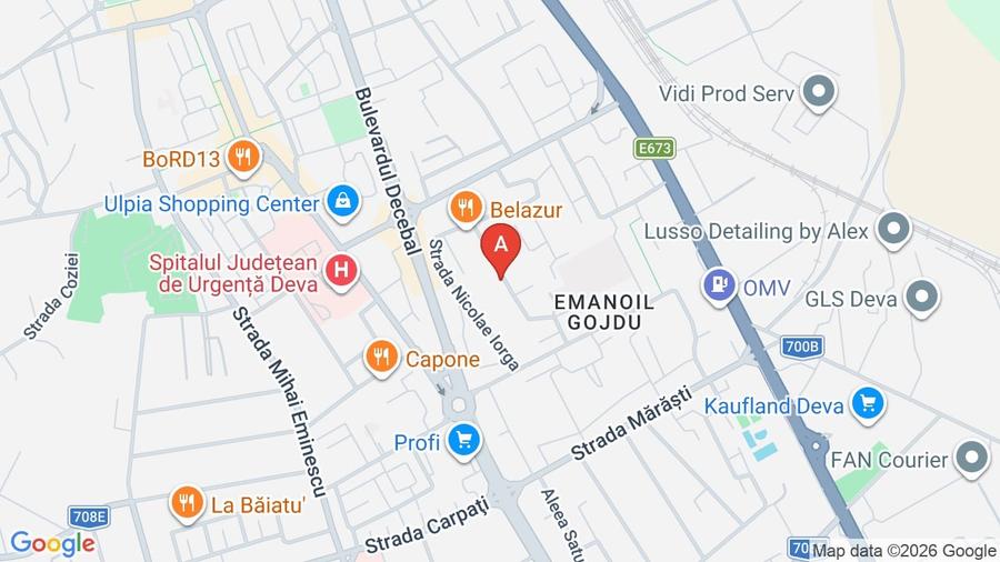 Apartament cu 3 camere semidecomandat în Gojdu