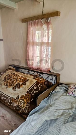 Casă cu 2 camere cu Teren 1597 Mp în Husasău de Tinca
