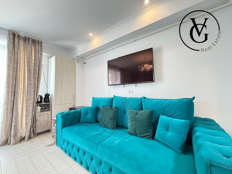 Garsonieră decomandată, mobilată în Mamaia-Sat