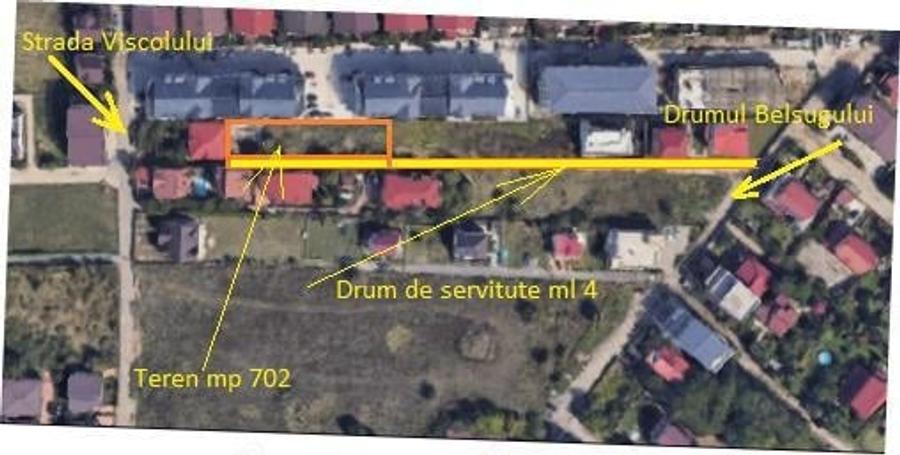 Teren de 175 mp, în Militari