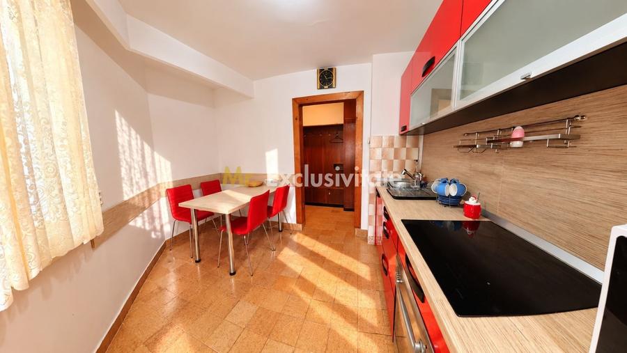 Apartament cu 3 camere semidecomandat, mobilat în Micro 16