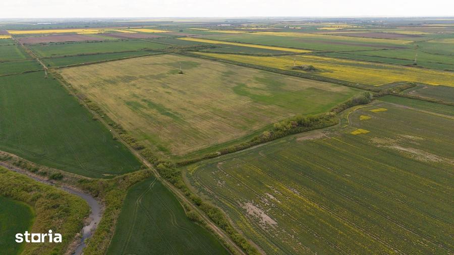 Teren de 44700 mp, în Vest