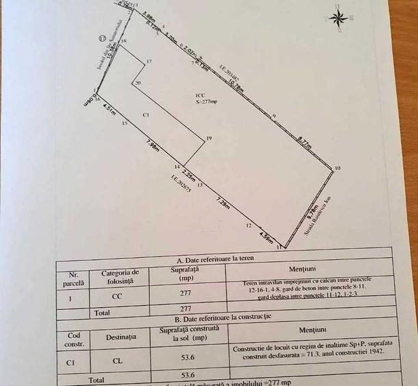 Vand teren pentru constructie strada Baiulescu Ion, sector 5 - 1