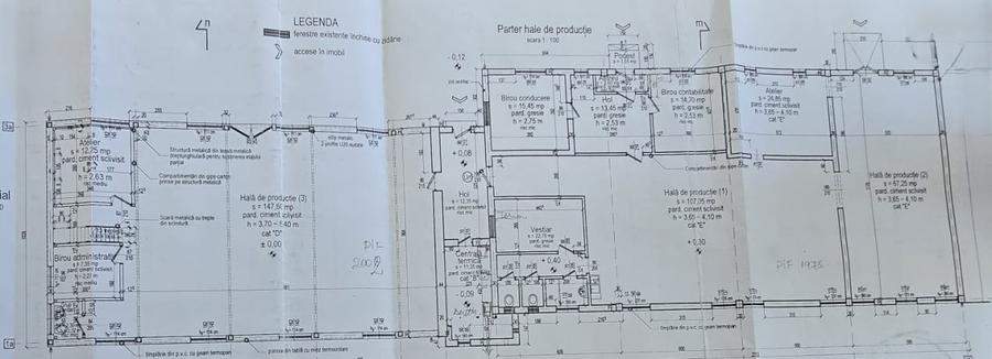 Spațiu industrial, de 560.79998779297 mp, în Orașul Vechi