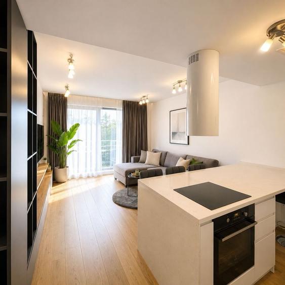 Apartament cu 2 camere decomandat, mobilat în Herăstrău