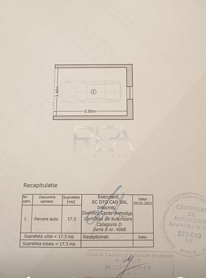 2 Camere Decomandat | Bloc 2021 | Apărătorii Patriei | Parcare - 14