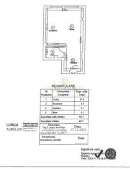 Studio spatios | Ivory Residence Pipera | 40.7 mp | Etaj 2 - 15