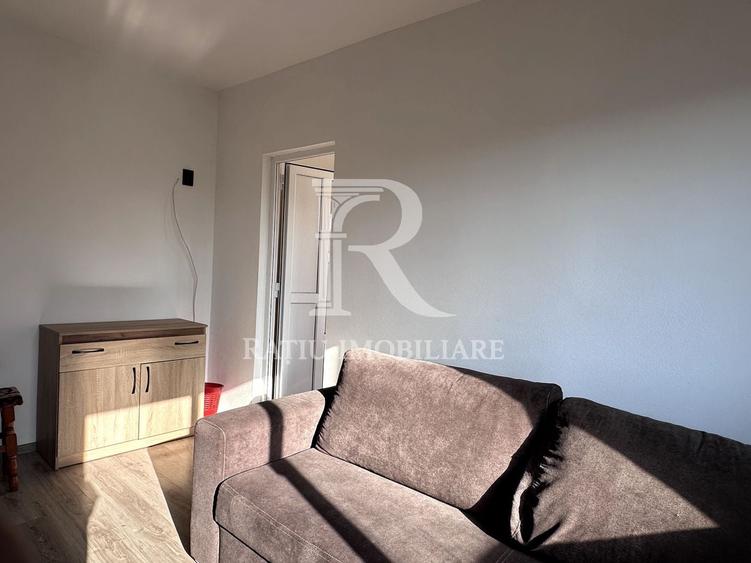 Apartament cu 2 camere semidecomandat, mobilat în Nufărul