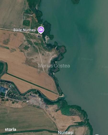 Teren intravilan de vanzare pe malul Lacului - sat. Nuntasi