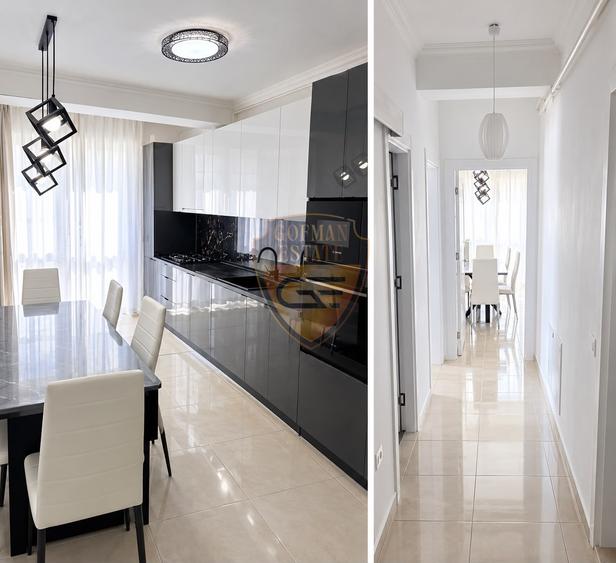 Apartament cu 3 camere decomandat, mobilat în Energia