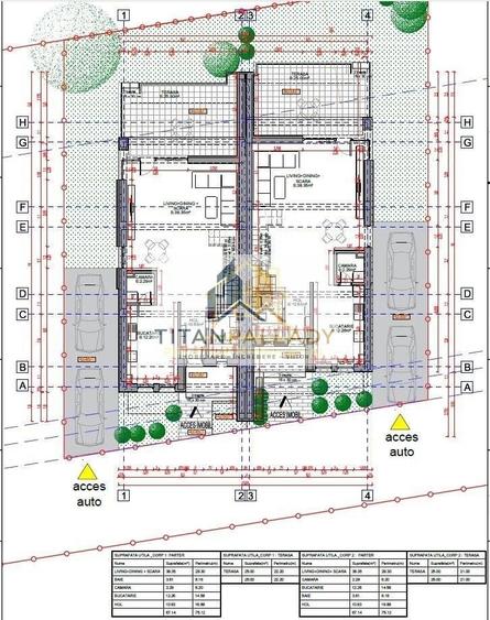 Duplex cu 4 camere cu Canalizare în 1 Decembrie 1918