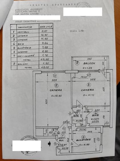 Apartament cu 2 camere semidecomandat, mobilat în Iancului