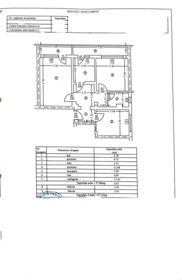 ROANDY -Apartament 3 camere la un pret acceptabil-Ghe Doja Afi Palace