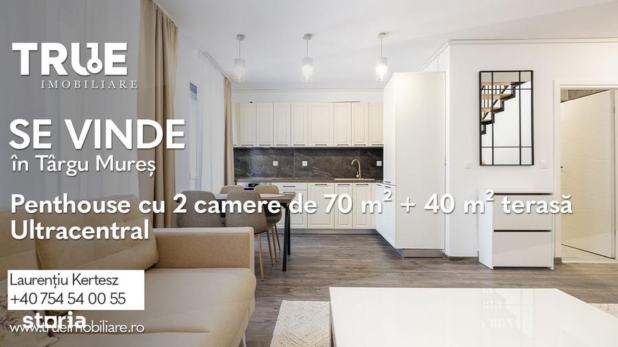 Penthouse 70m2 + 40m2 terasa ultracentral, Targu Mure?! - 20