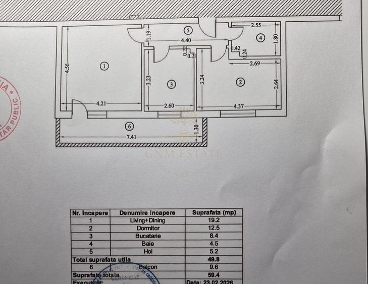 Apartament cu 2 camere decomandat în Timișoara