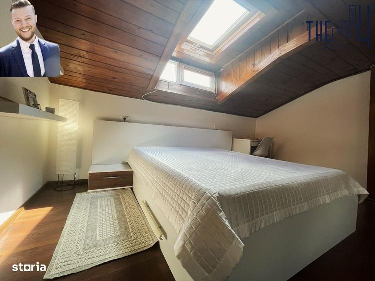 Apartament cu 2 camere decomandat în Arcul de Triumf