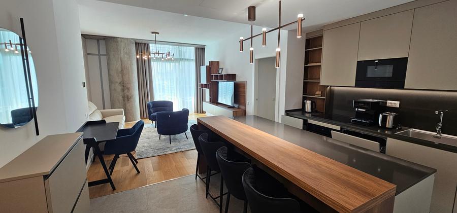 Apartament cu 2 camere semidecomandat, mobilat în Floreasca
