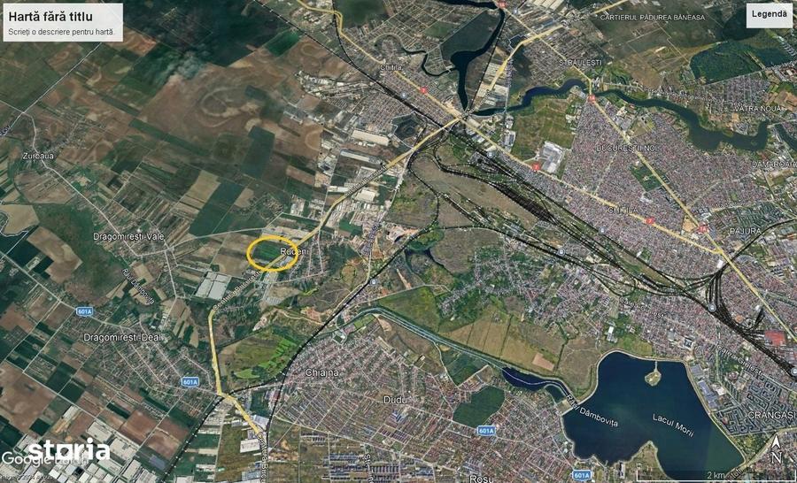 Teren de 14100 mp, în Chiajna
