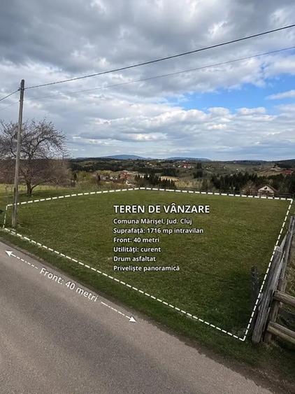De vanzare teren intravilan Marisel - 2