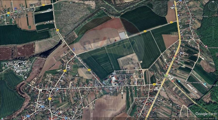 Teren Construcții intravilan de 15000 mp, în Ciolpani