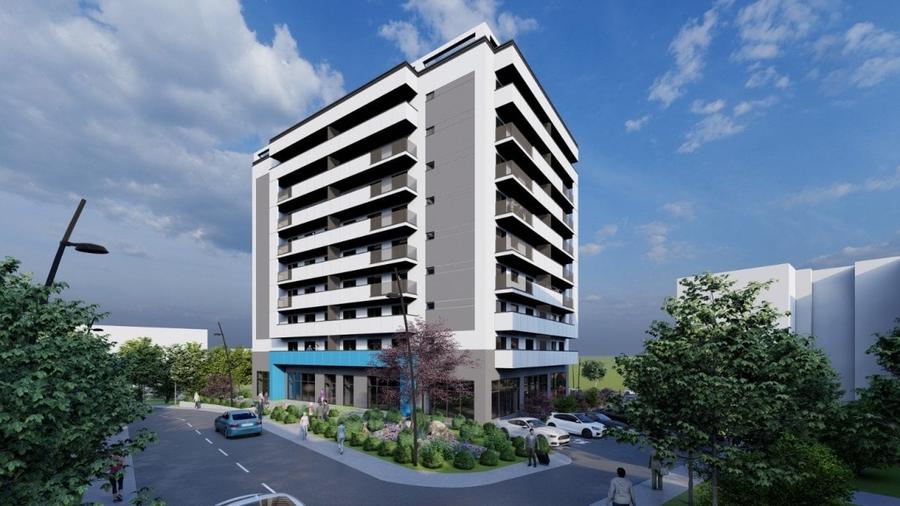 Apartament cu 3 camere semidecomandat în Nicolina