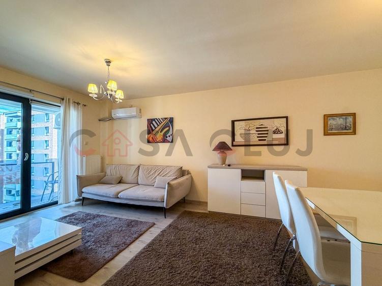 Apartament cu 2 camere decomandat, mobilat în Mărăști