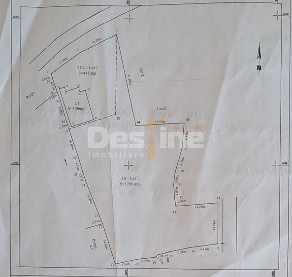 Teren Construcții intravilan de 2190 mp, în Uricani