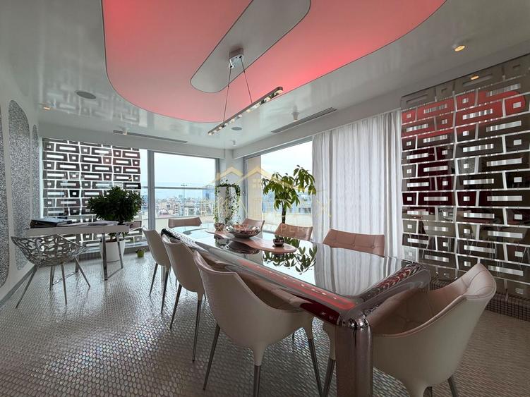 Penthouse cu 4 camere decomandat, mobilat în Floreasca