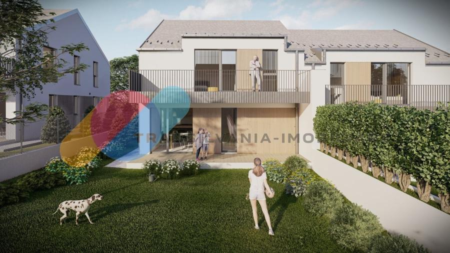 Duplex cu 4 camere cu Canalizare în Chinteni