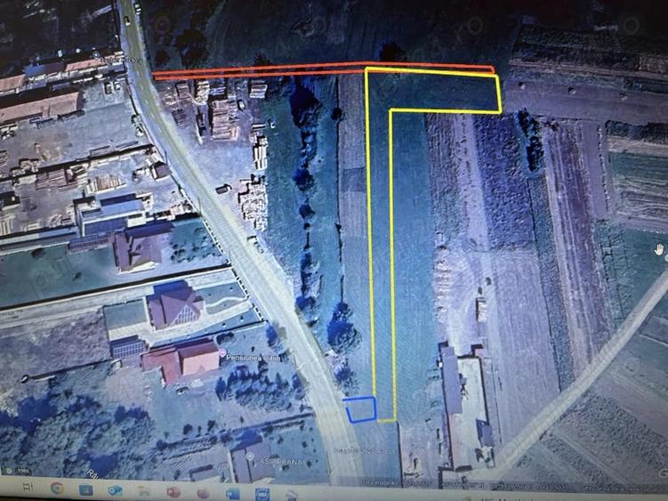 Teren de 2500 mp, în Gura Râului