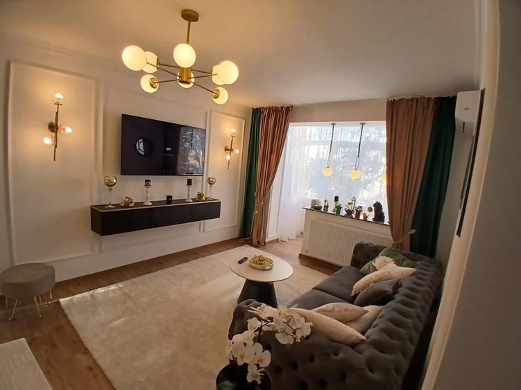 Apartament cu 3 camere, mobilat în Central