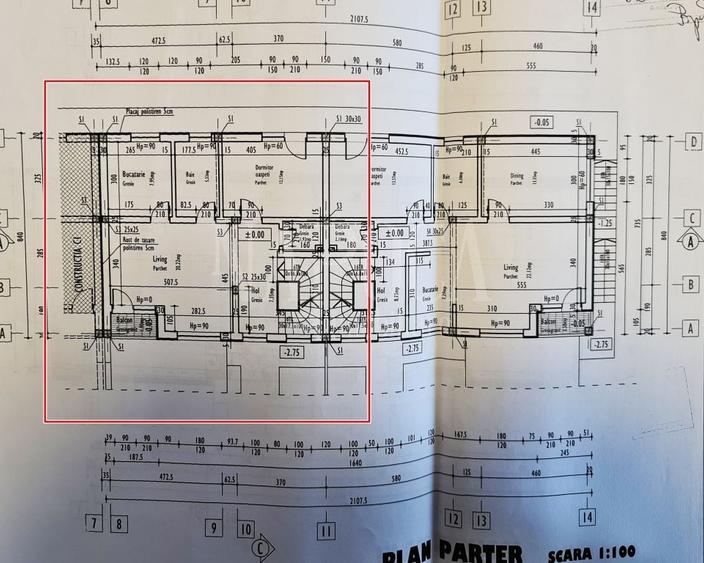 Duplex cu 7 camere cu Canalizare în Mănăștur