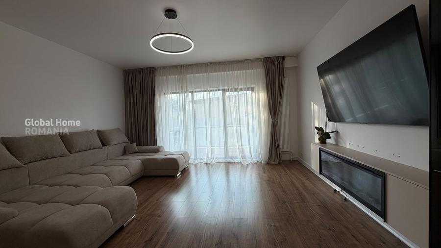 Apartament cu 2 camere semidecomandat, mobilat în 1 Mai